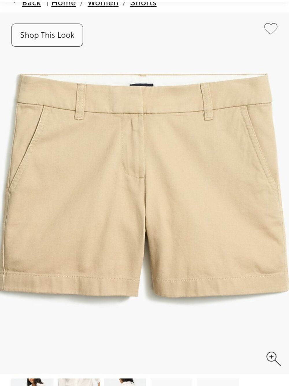 ⭐ J. Crew Khaki Chinos size 4 - Picture 5 of 13